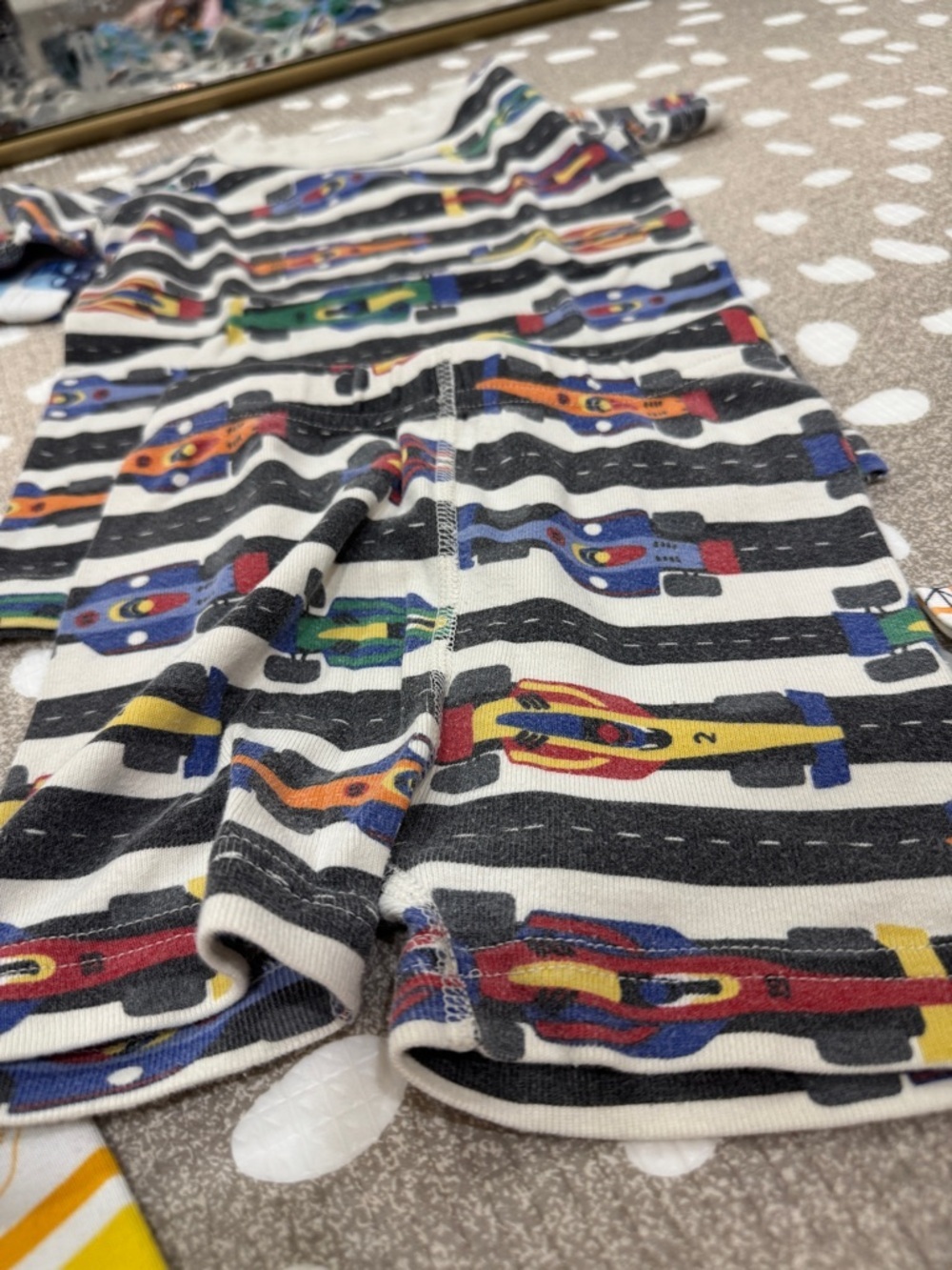 Lot of 4 Hanna Andersson pajamas set shortie shorts tee star wars cars play - Picture 11 of 13